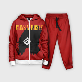 Детский костюм 3D с принтом Guns n roses в Курске,  |  | axl rose | geffen records | gnr | guns | rock | roses | slash | гансы | пистолеты | розы | рок | слеш | эксл роуз