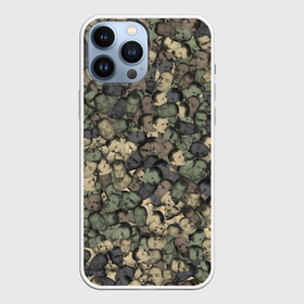 Чехол для iPhone 13 Pro Max с принтом Камуфляж Зеленый Слоник в Курске,  |  | лица | лицо | милитари | паттрен | слон | фильм | хаки