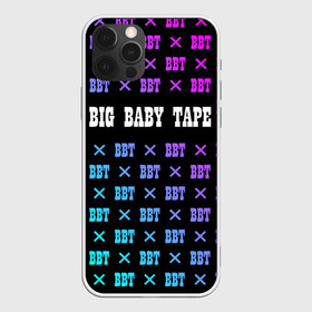 Чехол для iPhone 12 Pro с принтом BIG BABY TAPE в Курске, силикон | область печати: задняя сторона чехла, без боковых панелей | Тематика изображения на принте: baby | bbt | big | dragonborn | dragons | gimme | logo | lost | luv | rap | raper | symbol | tape | the | trap | взял | дракон | драконы | лого | русский | рэп | рэппер | символ | твою