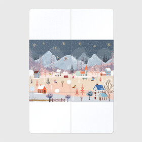 Магнитный плакат 2Х3 с принтом Новогодние каникулы в Курске, Полимерный материал с магнитным слоем | 6 деталей размером 9*9 см | Тематика изображения на принте: 2020 | елка | елки | елочные игрушки | зима | зимняя | игрушки | мороз | новогодняя | новый год | новый год 2020 | рождество | рябина | снег | холод