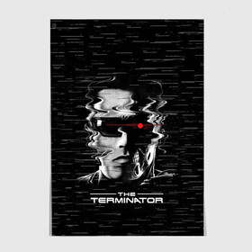 Постер с принтом The Terminator в Курске, 100% бумага
 | бумага, плотность 150 мг. Матовая, но за счет высокого коэффициента гладкости имеет небольшой блеск и дает на свету блики, но в отличии от глянцевой бумаги не покрыта лаком | arnold | connor | john | robot | schwarzenegger | skynet | t 800 | terminator | арнольд | джон | коннор | ликвидатор | небесная | робот | сеть | скайнет | терминатор | шварценеггер