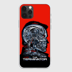 Чехол для iPhone 12 Pro Max с принтом The Terminator в Курске, Силикон |  | Тематика изображения на принте: arnold | connor | john | robot | schwarzenegger | skynet | t 800 | terminator | арнольд | джон | коннор | ликвидатор | небесная | робот | сеть | скайнет | терминатор | шварценеггер