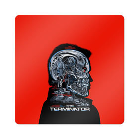 Магнит виниловый Квадрат с принтом The Terminator в Курске, полимерный материал с магнитным слоем | размер 9*9 см, закругленные углы | Тематика изображения на принте: arnold | connor | john | robot | schwarzenegger | skynet | t 800 | terminator | арнольд | джон | коннор | ликвидатор | небесная | робот | сеть | скайнет | терминатор | шварценеггер