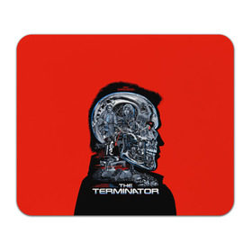 Коврик для мышки прямоугольный с принтом The Terminator в Курске, натуральный каучук | размер 230 х 185 мм; запечатка лицевой стороны | Тематика изображения на принте: arnold | connor | john | robot | schwarzenegger | skynet | t 800 | terminator | арнольд | джон | коннор | ликвидатор | небесная | робот | сеть | скайнет | терминатор | шварценеггер