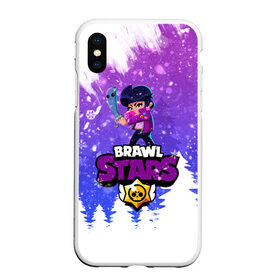 Чехол для iPhone XS Max матовый с принтом Новогодний Brawl Stars Bibi #3 в Курске, Силикон | Область печати: задняя сторона чехла, без боковых панелей | Тематика изображения на принте: 2020 | bibi | brawl | brawl stars | christmas | new year | stars | биби | бравл старс | брол старс | новогодний | новый год | рождество