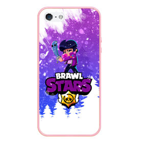 Чехол для iPhone 5/5S матовый с принтом Новогодний Brawl Stars Bibi #3 в Курске, Силикон | Область печати: задняя сторона чехла, без боковых панелей | Тематика изображения на принте: 2020 | bibi | brawl | brawl stars | christmas | new year | stars | биби | бравл старс | брол старс | новогодний | новый год | рождество