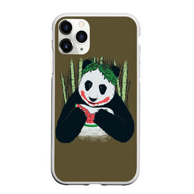 Чехол для iPhone 11 Pro матовый с принтом Panda в Курске, Силикон |  | animal | арбуз | бамбук | животное | панда
