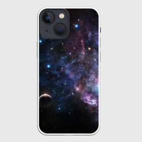 Чехол для iPhone 13 mini с принтом Звезды в Курске,  |  | galaxy | nebula | space | star | абстракция | вселенная | галактика | звезда | звезды | космический | планеты