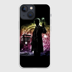 Чехол для iPhone 13 mini с принтом Doctor Who в Курске,  |  | bbc | dimension | dr who | jenna coleman | jodie whittaker | matt smith | relative | resolution | space | tardis | the doctor | time | галлифрей | джоди уиттакер | доктор кто | тардис