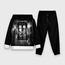 Детский костюм 3D (с толстовкой) с принтом Doctor Who в Курске,  |  | bbc | dimension | dr who | jenna coleman | jodie whittaker | matt smith | relative | resolution | space | tardis | the doctor | time | галлифрей | джоди уиттакер | доктор кто | тардис