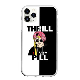 Чехол для iPhone 11 Pro матовый с принтом Thrill pill в Курске, Силикон |  | Тематика изображения на принте: pill | thrill | thrill pill | пилл | тимур самедов | трилл | трилл пилл