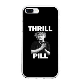 Чехол для iPhone 7Plus/8 Plus матовый с принтом Thrill pill в Курске, Силикон | Область печати: задняя сторона чехла, без боковых панелей | Тематика изображения на принте: pill | thrill | thrill pill | пилл | тимур самедов | трилл | трилл пилл