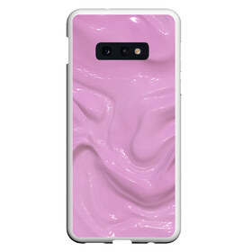 Чехол для Samsung S10E с принтом Slime в Курске, Силикон | Область печати: задняя сторона чехла, без боковых панелей | slime | вязкое | гель | жвачка | желе | лизун | слайм | слизь