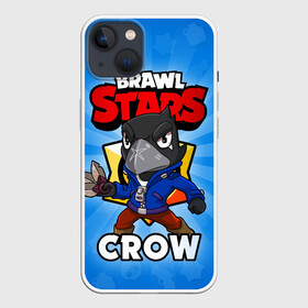 Чехол для iPhone 13 с принтом BRAWL STARS CROW в Курске,  |  | brawl stars | brawl stars crow | brawler | crow | бравл старз | бравлер | ворон