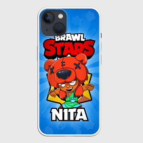 Чехол для iPhone 13 с принтом BRAWL STARS NITA в Курске,  |  | brawl stars | brawl stars nita | brawler | nita | бравл старз | бравлер | нита