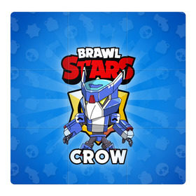 Магнитный плакат 3Х3 с принтом BRAWL STARS CROW в Курске, Полимерный материал с магнитным слоем | 9 деталей размером 9*9 см | brawl stars | brawl stars crow | brawler | crow | бравл старз | бравлер | ворон