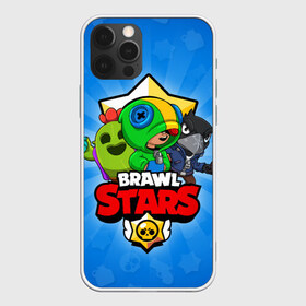 Чехол для iPhone 12 Pro Max с принтом BRAWL STARS в Курске, Силикон |  | brawl stars | brawler | crow | leon | spike | бравл старз | бравлер | ворон | леон | спайк