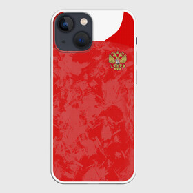Чехол для iPhone 13 mini с принтом Russia home EURO 2020 в Курске,  |  | championship | cup | dzyuba | russia | tdrfifa19 | world | артем | дзюба | европы | мира | мундиаль | россия | чемпионат