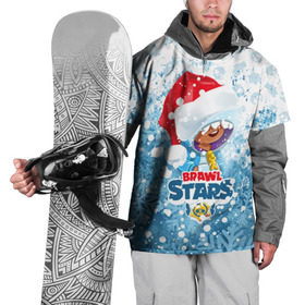 Накидка на куртку 3D с принтом Новогодний Brawl Stars в Курске, 100% полиэстер |  | brawl | christmas | crow | game | leon | new year | snow | spike | stars | winter | ворон | елка | ель | зима | игра | леон | мороз | новый год | рождество | санта | снег | снежинка | спайк