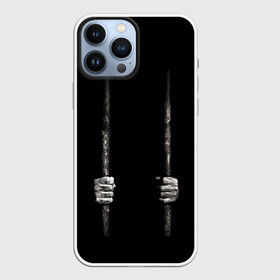 Чехол для iPhone 13 Pro Max с принтом Взаперти в Курске,  |  | Тематика изображения на принте: в темноте | взаперти | руки | тьма