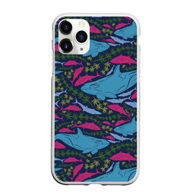 Чехол для iPhone 11 Pro матовый с принтом Касатки в Курске, Силикон |  | Тематика изображения на принте: водоросли | касатки | киты | море | океан | под водой | рыбы