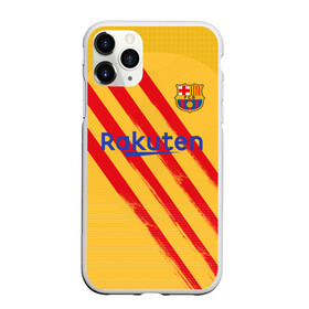 Чехол для iPhone 11 Pro Max матовый с принтом Barcelona 4-th kit 19-20 в Курске, Силикон |  | barcelona | champions | laliga | league | spain | барселона | испания | лига | месси | чемпионов