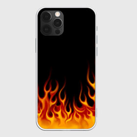 Чехол для iPhone 12 Pro Max с принтом Пламя Old School в Курске, Силикон |  | Тематика изображения на принте: burn | fire | костер | нарисованный | огня | огонь | олдскул | пламени | пламя | пожар | пылает | рисованный огонь | языки