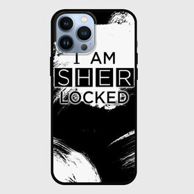 Чехол для iPhone 13 Pro Max с принтом Sherlock в Курске,  |  | Тематика изображения на принте: 221b | bbc | benedict cumberbatch | john watson | mark gatiss | martin freeman | sherlock holmes | steven moffat | бейкер | джон ватсон | мориарти | стрит | шерлок