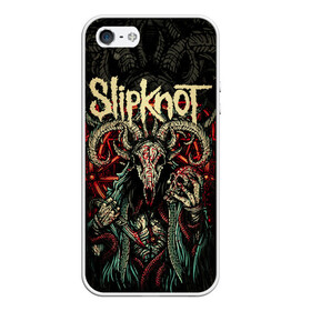 Чехол для iPhone 5/5S матовый с принтом Slipknot в Курске, Силикон | Область печати: задняя сторона чехла, без боковых панелей | slipknot | we are not your kind | альтернативный метал | грув метал | метал | музыка | ню метал | слипнот