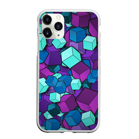 Чехол для iPhone 11 Pro Max матовый с принтом Кубы в Курске, Силикон |  | абстрактно | абстрактные | абстрактный | абстрактным | абстракция | кубики | кубические | кубический | кубическое | кубы | неон | неонка | неоновые | разноцветные | светящиеся | цветное | цветные