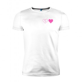 Мужская футболка премиум с принтом Yungblud heart в Курске, 92% хлопок, 8% лайкра | приталенный силуэт, круглый вырез ворота, длина до линии бедра, короткий рукав | Тематика изображения на принте: 