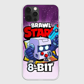 Чехол для iPhone 12 Pro Max с принтом BRAWL STARS 8-BIT в Курске, Силикон |  | 8 bit | 8 бит | brawl stars | brawl stars 8 bit | brawler | бравл старз | бравлер