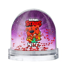 Снежный шар с принтом BRAWL STARS NITA в Курске, Пластик | Изображение внутри шара печатается на глянцевой фотобумаге с двух сторон | brawl stars | brawl stars nita | brawler | nita | бравл старз | бравлер | нита