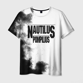 Мужская футболка 3D с принтом Nautilus Pompilius в Курске, 100% полиэфир | прямой крой, круглый вырез горловины, длина до линии бедер | nautilus pompilius | ассоциация | внуки энгельса | вячеслав бутусов | настя | нау | наутилус | наутилус помпилиус | наутилусы | нп | урфин джюс | ю питер