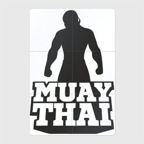 Магнитный плакат 2Х3 с принтом Muay Thai в Курске, Полимерный материал с магнитным слоем | 6 деталей размером 9*9 см | Тематика изображения на принте: mma | muay thai | бокс | борьба | дзюдо | единоборства | кикбоксинг | спорт