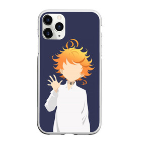 Чехол для iPhone 11 Pro матовый с принтом Emma в Курске, Силикон |  | emma | neverland | the promised neverland | yakusoku no neverland | неверленд | неверлэнд | обещанный неверленд | эмма