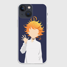 Чехол для iPhone 13 mini с принтом yakusoku no neverland в Курске,  |  | Тематика изображения на принте: emma | neverland | the promised neverland | yakusoku no neverland | неверленд | неверлэнд | обещанный неверленд | эмма