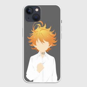 Чехол для iPhone 13 с принтом Эмма неверленд в Курске,  |  | emma | neverland | the promised neverland | yakusoku no neverland | неверленд | неверлэнд | обещанный неверленд | эмма