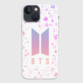 Чехол для iPhone 13 mini с принтом BTS в Курске,  |  | bts | j hope | jimin | jin | jungkook | rm | signature. | suga | v | автограф | арэм | бтс | ви | джей хоуп | джин | чимин | чон чонгук | шуга