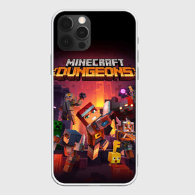 Чехол для iPhone 12 Pro Max с принтом Minecraft Dungeons в Курске, Силикон |  | Тематика изображения на принте: dungeons | games | minecraft | mojang | игры | майнкрафт | подземелья | ремесло | шахтер