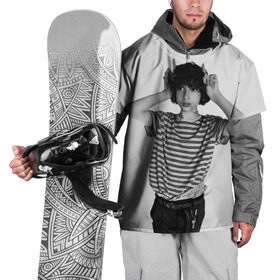 Накидка на куртку 3D с принтом finn wolfhard в Курске, 100% полиэстер |  | Тематика изображения на принте: finn wolfhard | очень странные дела | финн вулфард