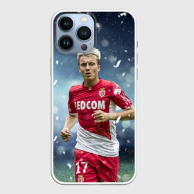 Чехол для iPhone 13 Pro Max с принтом Александр Головин в Курске,  |  | champions | football | golovin | monaco | soccer | uefa | александр головин | головин | лига чемпионов | монако | форма | формы | футбол