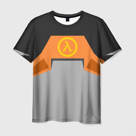 Мужская футболка 3D с принтом Half-Life:Alyx в Курске, 100% полиэфир | прямой крой, круглый вырез горловины, длина до линии бедер | Тематика изображения на принте: 