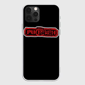Чехол для iPhone 12 Pro Max с принтом Purgen в Курске, Силикон |  | Тематика изображения на принте: moscow punks | punks | punks not dead | purgen | московские панки | панки | пурген