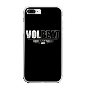 Чехол для iPhone 7Plus/8 Plus матовый с принтом Volbeat в Курске, Силикон | Область печати: задняя сторона чехла, без боковых панелей | groove metal | hardcore | psychobilly | rebound | replay | rewind | volbeat | волбит