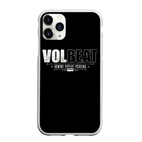 Чехол для iPhone 11 Pro матовый с принтом Volbeat в Курске, Силикон |  | groove metal | hardcore | psychobilly | rebound | replay | rewind | volbeat | волбит