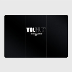 Магнитный плакат 3Х2 с принтом Volbeat в Курске, Полимерный материал с магнитным слоем | 6 деталей размером 9*9 см | Тематика изображения на принте: groove metal | hardcore | psychobilly | rebound | replay | rewind | volbeat | волбит