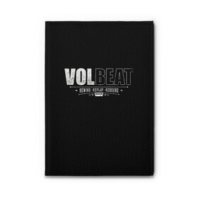 Обложка для автодокументов с принтом Volbeat в Курске, натуральная кожа |  размер 19,9*13 см; внутри 4 больших “конверта” для документов и один маленький отдел — туда идеально встанут права | Тематика изображения на принте: groove metal | hardcore | psychobilly | rebound | replay | rewind | volbeat | волбит