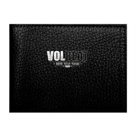 Обложка для студенческого билета с принтом Volbeat в Курске, натуральная кожа | Размер: 11*8 см; Печать на всей внешней стороне | Тематика изображения на принте: groove metal | hardcore | psychobilly | rebound | replay | rewind | volbeat | волбит