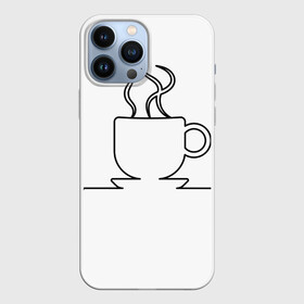Чехол для iPhone 13 Pro Max с принтом Чашечку кофе в Курске,  |  | бариста | бармен | вкус | кардиограмма | кофе | кофеман | напиток | подача | профессия | хобби | чашка